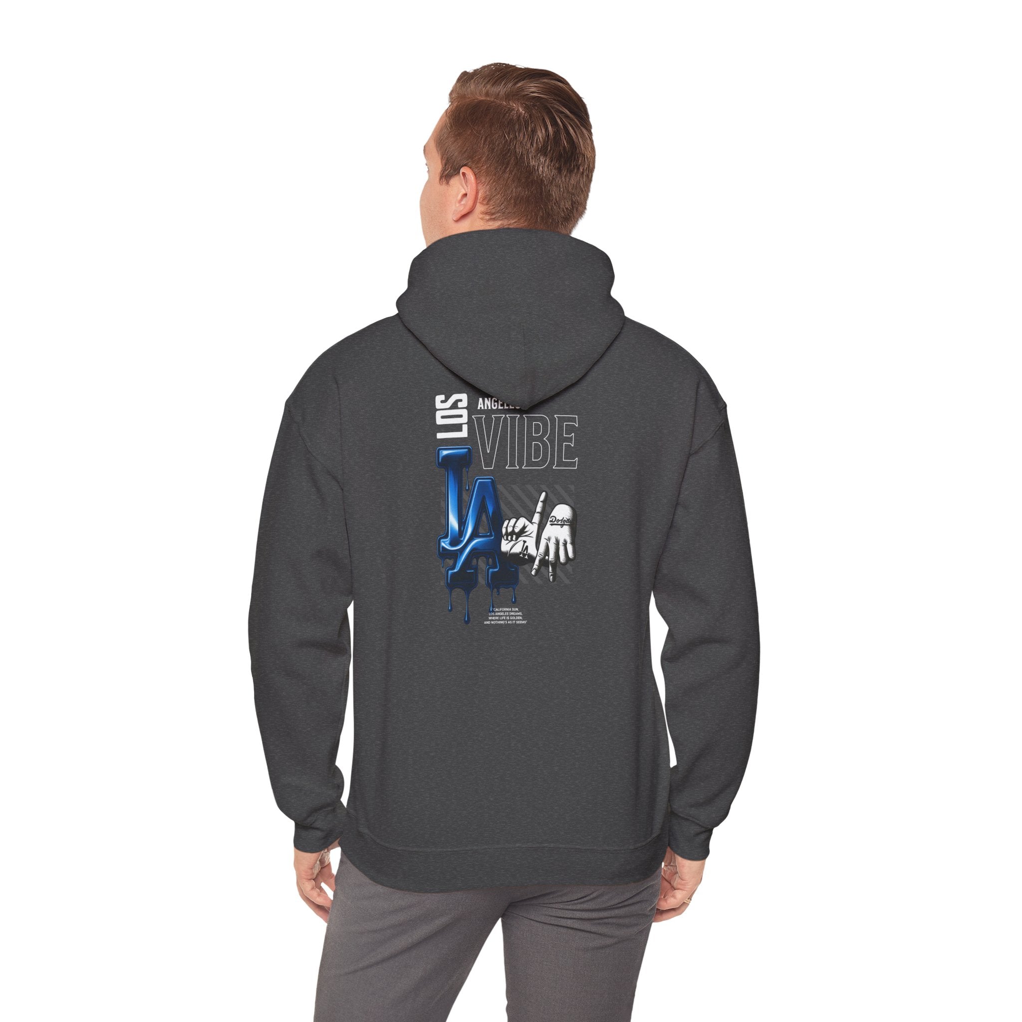 LA Vibe Hoodie — Los Angeles Graphic Pullover