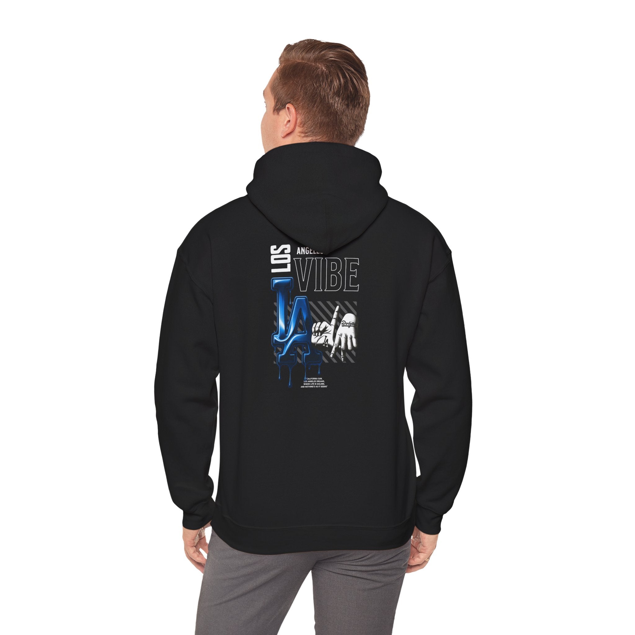 LA Vibe Hoodie — Los Angeles Graphic Pullover