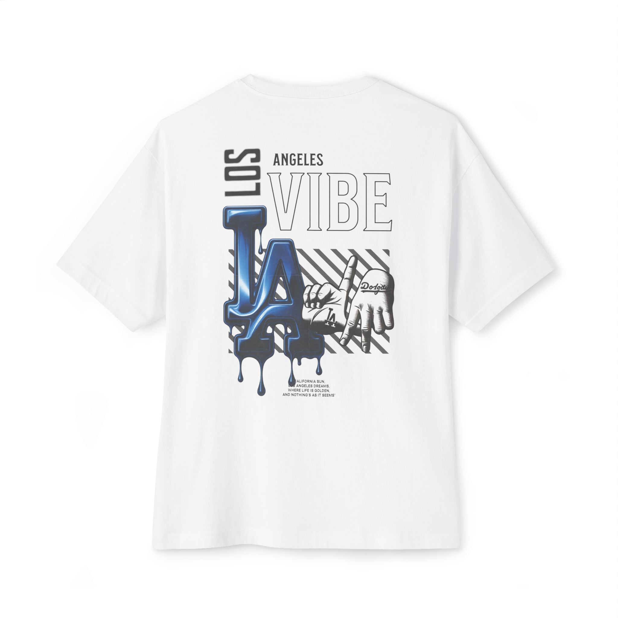 The Los Angeles Vibe Oversized Relaxed T-shirt For Men and Women